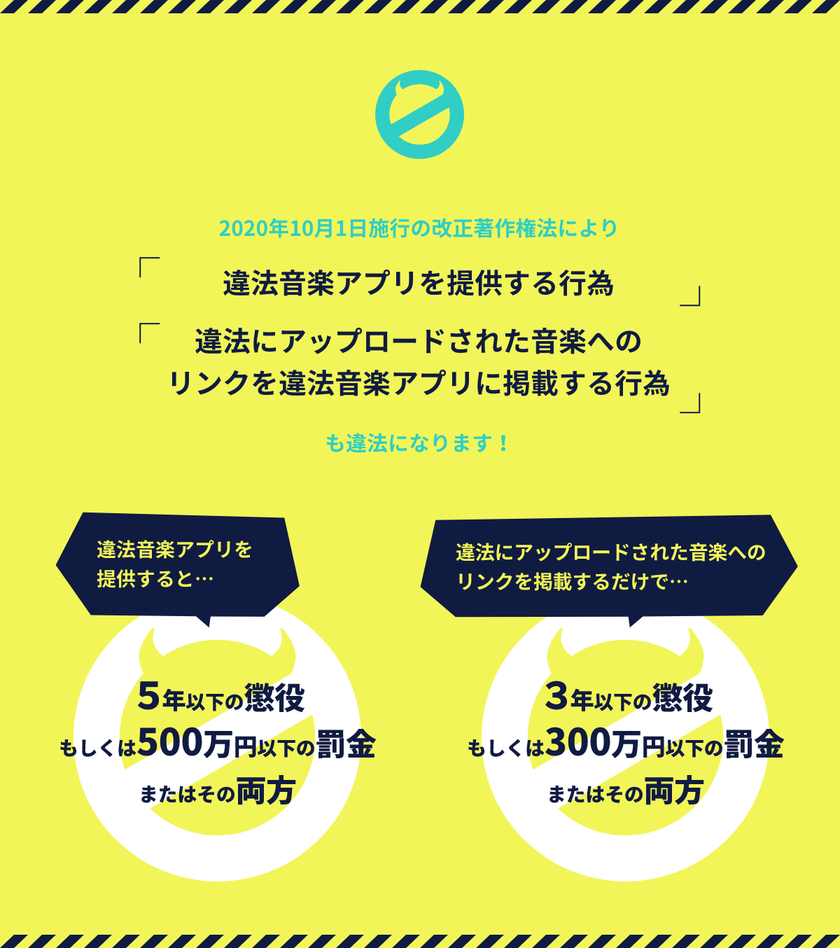 10月1日 リーチサイト リーチアプリ規制 に関する改正著作権法施行に伴い 違法音楽アプリの根絶に向けた特設サイト あの音楽アプリは もう違法 を開設 一般社団法人 日本レコード協会